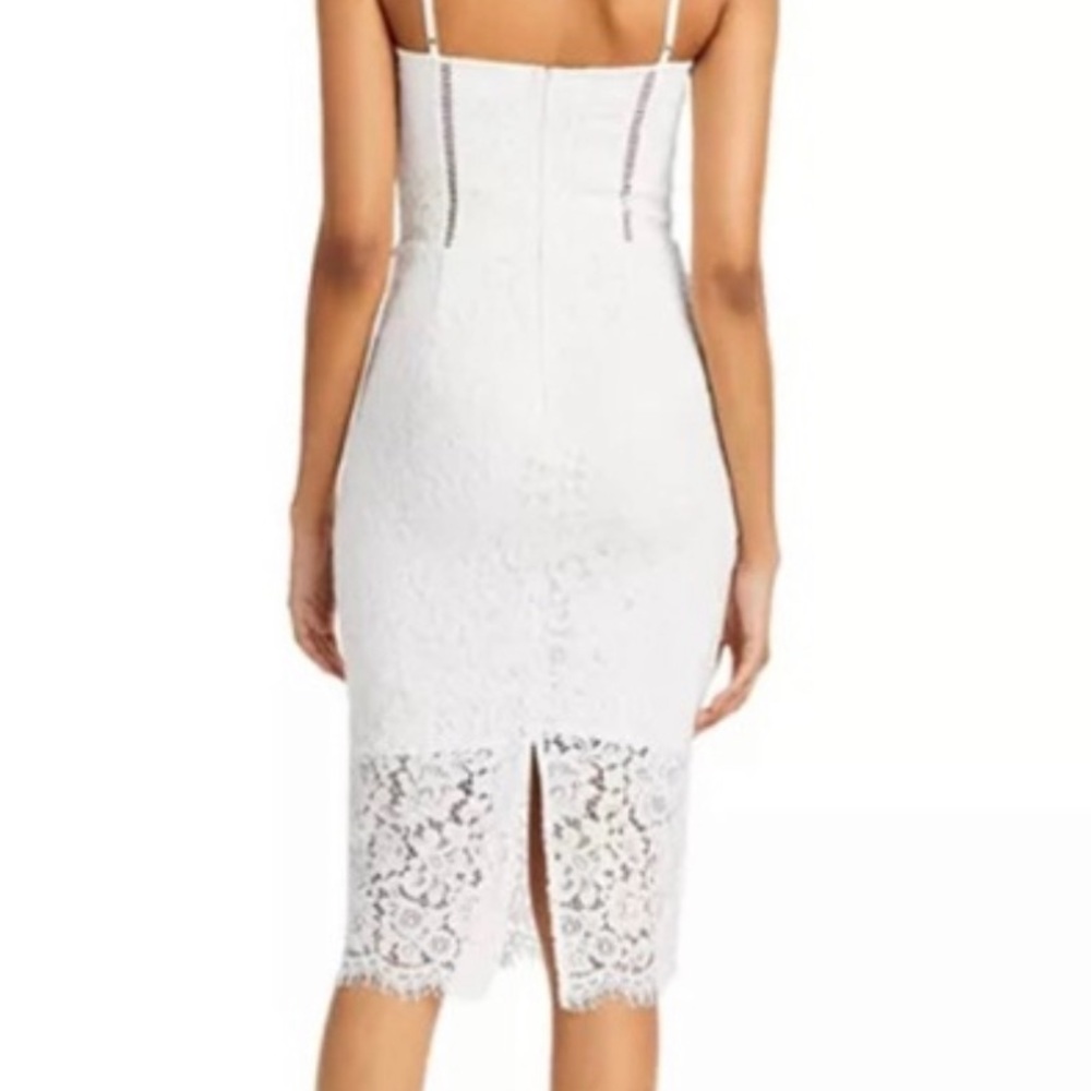 Bardot Brielle Ivory Lace Bustier
Midi Dress - lightly worn - Picture 6 of 6